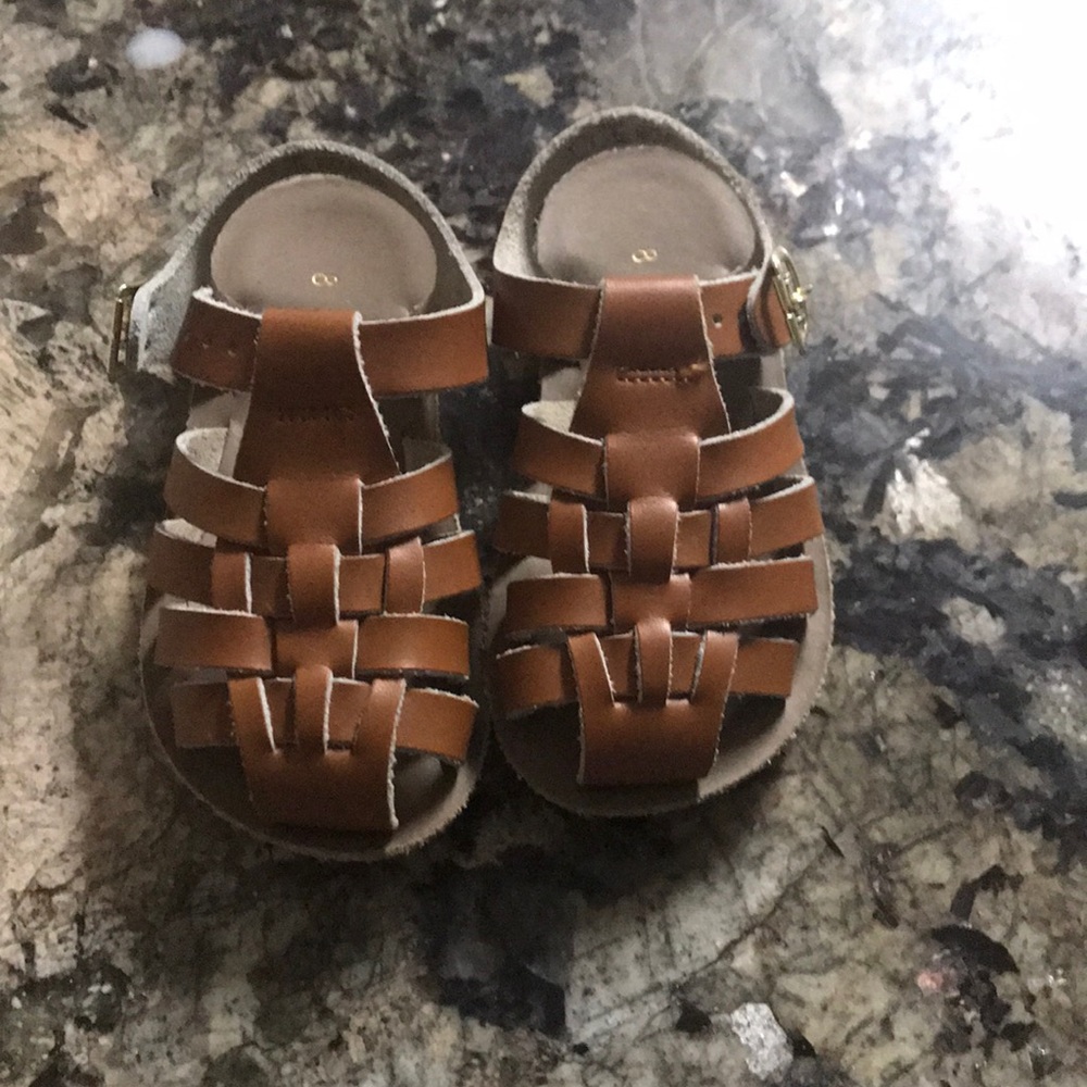 Kids Sun-san Sailor Flat Sandal